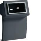 HAGER BOCCHIOTTI - SBA 4 AP A Scatola porta apparecchi Pepita 4 moduli linea TBA-Art NERO ARDESIA