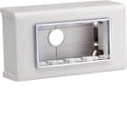 HAGER BOCCHIOTTI - SMN 4 AP W Scatola porta apparecchi autoportante 4 moduli linee TMC/TMU BIANCO