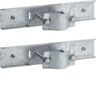 HAGER BOCCHIOTTI - FIAP 2 Kit di fissaggio a palo in ACCIAIO ZINCATO A CALDO per quadri Pedro