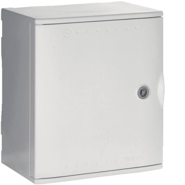 HAGER BOCCHIOTTI - VTR 01 CIECO Quadro cieco in vetroresina IP66 GRIGIO