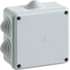 HAGER BOCCHIOTTI - IP55 01 VM Cassetta di derivazione stagna da parete con viti metalliche GRIGIO