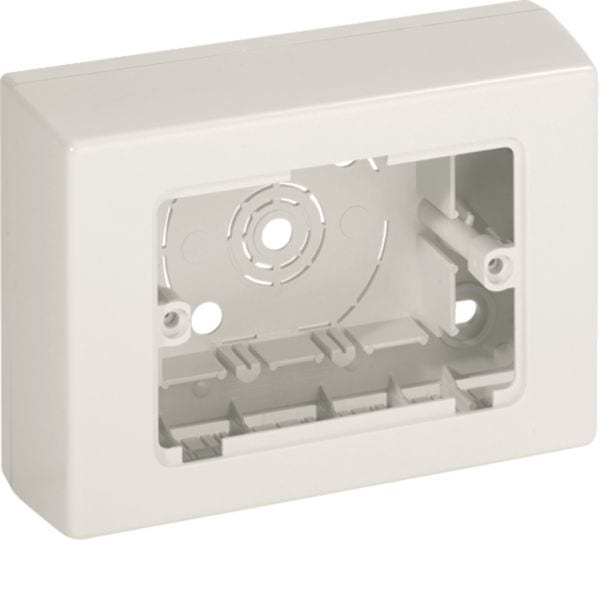 HAGER BOCCHIOTTI - SRMN W Scatola porta apparecchi 3 moduli profondità 43mm TMC/TMU BIANCO