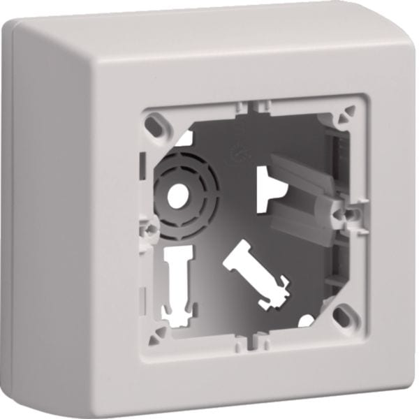 HAGER BOCCHIOTTI - SMN 60 W Scatola porta apparecchi interasse 60mm per minicanali TMC/TMU BIANCO