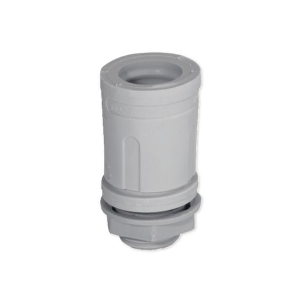 HAGER BOCCHIOTTI - RSTN 16 Raccordo tubo/scatola ad innesto rapido IP67 Sistema Stop GRIGIO