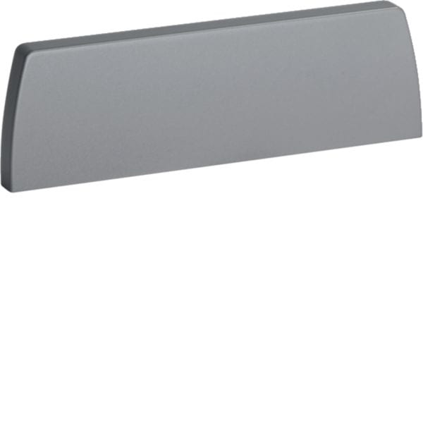 HAGER BOCCHIOTTI - L-ALU 200x60 AO Terminale per canale ALU-B ALLUMINIO OPACO