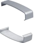 HAGER BOCCHIOTTI - GF-ALU 40 AO Giunto fondo 40mm per canale ALU-B ALLUMINIO OPACO