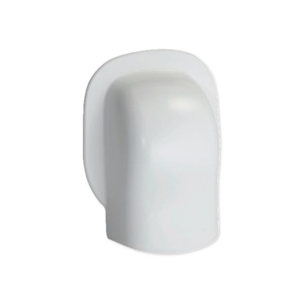 HAGER BOCCHIOTTI - CCM 90x60 WE Curva muro per canali condizionamento CND BIANCO EVEREST