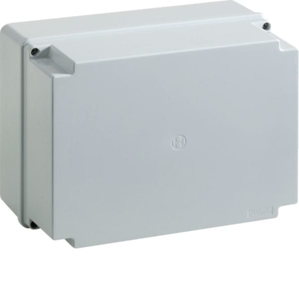 HAGER BOCCHIOTTI - IP56 06 CA VM GWT960 Cassetta derivazione coperchio alto viti metalliche GRIGIO