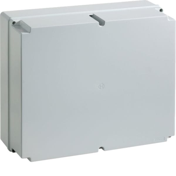 HAGER BOCCHIOTTI - IP56 08 CA VM GWT960 Cassetta derivazione coperchio alto viti metalliche GRIGIO
