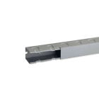 HAGER BOCCHIOTTI - TPD 37.5x50 G Canaletta con pretranciature laterali Ø 18mm e Ø 23mm GRIGIO
