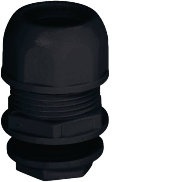 HAGER BOCCHIOTTI - RAGA 22 Raccordo guaina spiralata/sistema chiuso IP64 passo GAS NERO