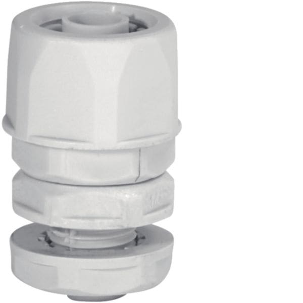 HAGER BOCCHIOTTI - RGR 28 Raccordo girevole guaina spiralata/sistema chiuso IP65 passo GAS GRIGIO