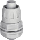HAGER BOCCHIOTTI - RPG 20 Raccordo dritto girevole guaina spiralata/scatola IP65 passo PG GRIGIO