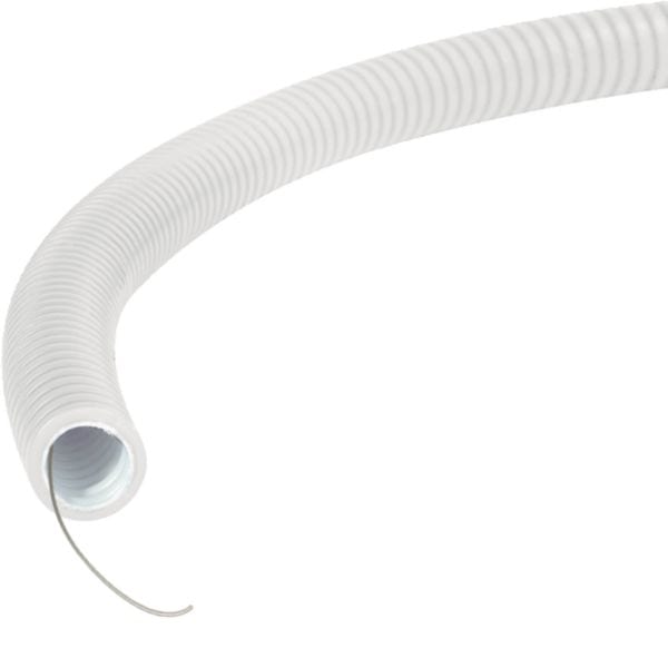 HAGER BOCCHIOTTI - FMPBF 32 Tubo corrugato pieghevole autoestinguente con tirafilo 3321 BIANCO