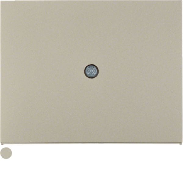 HAGER BOCCHIOTTI - Pezzo centrale per passacavo Berker K.1/K.5 acciaio inox opaco, verniciato