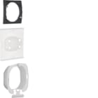 HAGER BOCCHIOTTI - Set di guarnizioni per interruttore/pulsante Berker K.x/Q.x trasparente