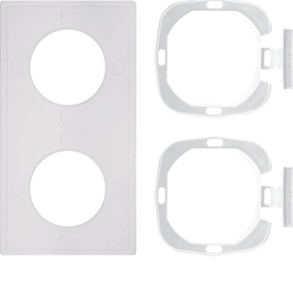 HAGER BOCCHIOTTI - Set di guarnizioni S.1 IP44 con flangia doppia
