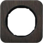 HAGER BOCCHIOTTI - Cornice singola Berker R.1 quercia/nero lucido, legno macchiato