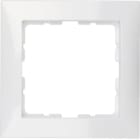 HAGER BOCCHIOTTI - Cornice singola Berker S.1 bianco polare lucido