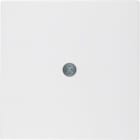 HAGER BOCCHIOTTI - Pezzo centrale per passacavo Berker S.1/B.3/B.7 bianco polare opaco