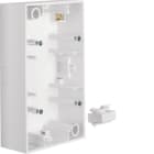 HAGER BOCCHIOTTI - Scatola a parete doppia verticale Berker B.3 bianco polare opaco