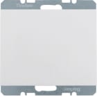 HAGER BOCCHIOTTI - Inserto cieco con pezzo centrale Berker K.1 bianco polare lucido