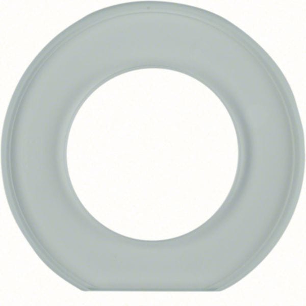 HAGER BOCCHIOTTI - Cornice terminale in vetro Serie Glas chiaro lucido
