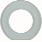 HAGER BOCCHIOTTI - Cornice terminale in vetro Serie Glas chiaro lucido