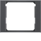 HAGER BOCCHIOTTI - Anello intermedio x mascherina centrale Berker K.1 antracite opaco, verniciato