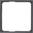 HAGER BOCCHIOTTI - Anello adattatore per pezzo centrale 50 x 50 mm Berker B.3/B.7 antracite opaco