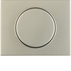 HAGER BOCCHIOTTI - Pezzo c.le x dimmer manopola/potenz. a rotaz. Serie K.5 acciaio inox met. opac