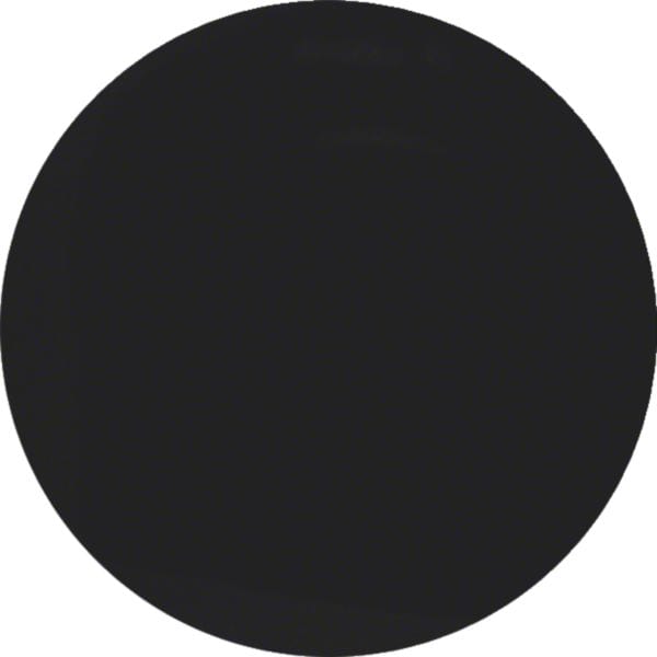 HAGER BOCCHIOTTI - Pezzo c.le x dimmer a manopola/potenziometro a rotaz. Serie R.1/R.3 nero lucido