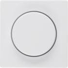 HAGER BOCCHIOTTI - Pezzo c.le x dimmer manopola/potenz. a rotaz. Serie Q.1/Q.3 bianco pol. vellut