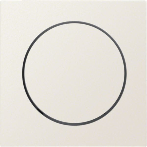 HAGER BOCCHIOTTI - Pezzo c.le x dimmer a manopola/potenziometro a rotazione Serie S.1 bianco luc.