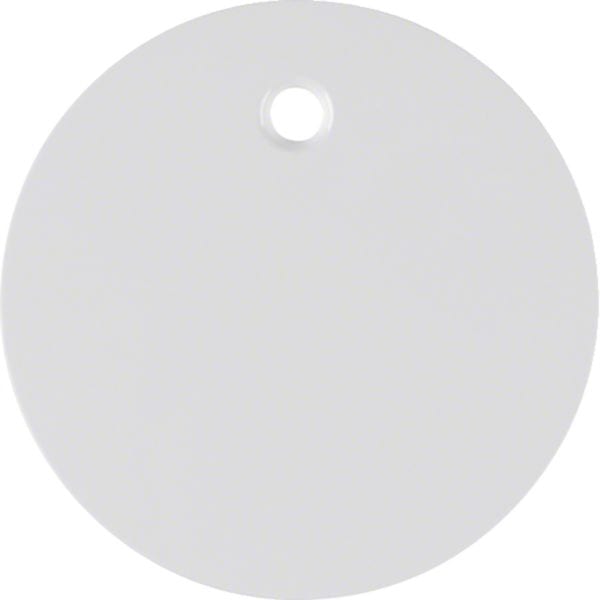 HAGER BOCCHIOTTI - Pezzo centrale per interruttore/pulsante a tirante R.1/R.3 bianco polare lucido