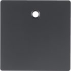 HAGER BOCCHIOTTI - Pezzo c.le x interruttore/Puls. a tirante Serie Q.1/Q.3 antrac.velluto, vern.