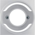 HAGER BOCCHIOTTI - Pezzo centrale per spia luminosa E14 Berker B.7 alu opaco, verniciato