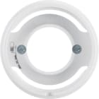 HAGER BOCCHIOTTI - Pezzo centrale per spia luminosa E14 Berker R.1/R.3 bianco polare lucido