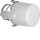 HAGER BOCCHIOTTI - Puls. x base puls./spia luminosa E10 Serie 1930/Glas/R.classic bianco pol. luc.