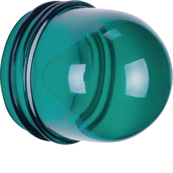 HAGER BOCCHIOTTI - Calotta, alta, per spia luminosa E14 verde, trasparente