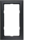 HAGER BOCCHIOTTI - Cornice con finestra grande Berker S.1 antracite opaco