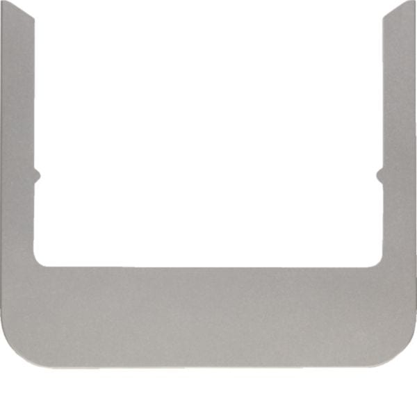HAGER BOCCHIOTTI - Cornice design rotonda accessorio acciaio inox, metallo opaco