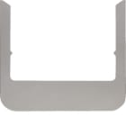 HAGER BOCCHIOTTI - Cornice design rotonda accessorio acciaio inox, metallo opaco