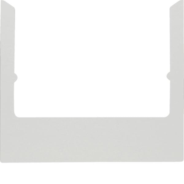 HAGER BOCCHIOTTI - Cornice design angolare accessorio alluminio, metallo opaco