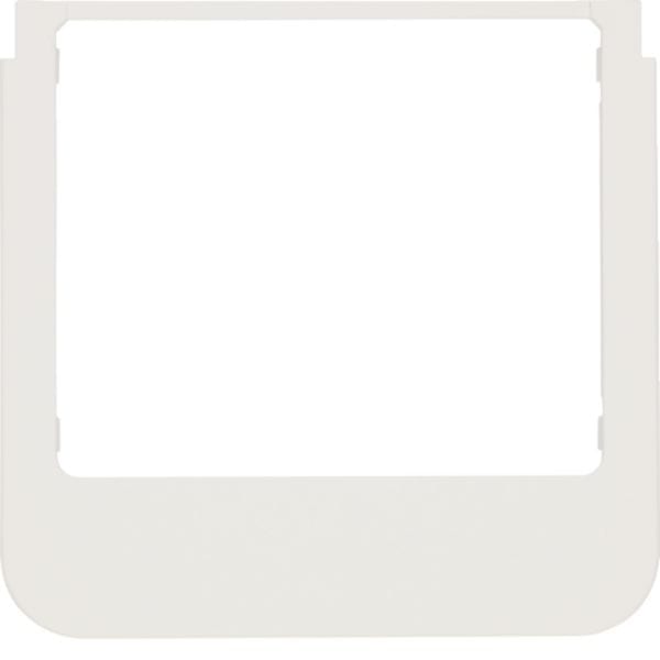 HAGER BOCCHIOTTI - Cornice design rotonda accessorio bianco polare opaco