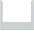 HAGER BOCCHIOTTI - Cornice design angolare accessorio vetro alu
