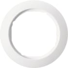 HAGER BOCCHIOTTI - Cornice singola per pezzo centrale Ø 58 mm Serie 1930 bianco polare lucido