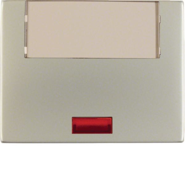 HAGER BOCCHIOTTI - Bilanciere con lente e grande portaetichetta K.5 acciaio inox opaco, verniciato