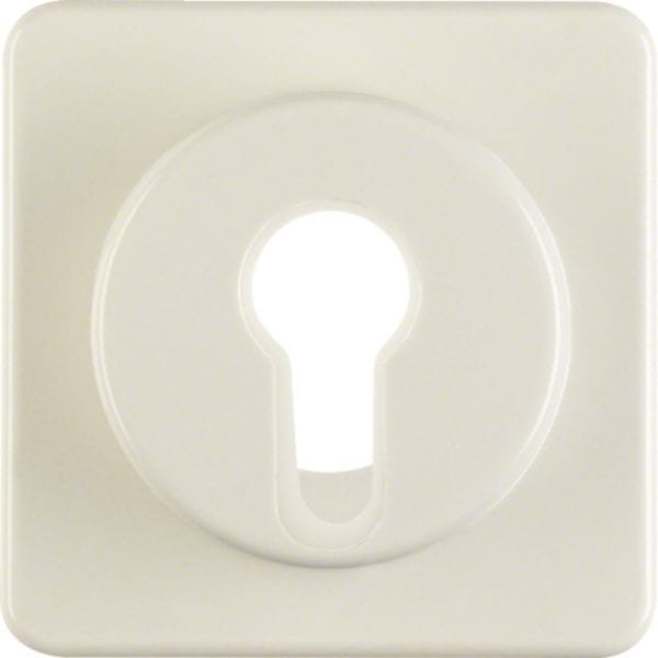 HAGER BOCCHIOTTI - Pezzo centrale per interruttore/pulsante a chiave wg UP IP44 bianco lucido