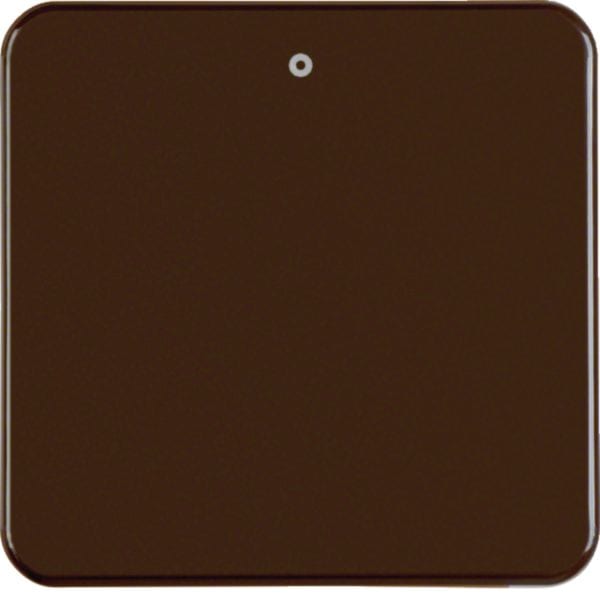 HAGER BOCCHIOTTI - Bilanciere con serigrafia "0" wg UP IP44 marrone lucido
